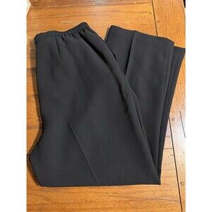Women’s Jones Studio Separates Size 16W Black Lined Dress Pants High Waist